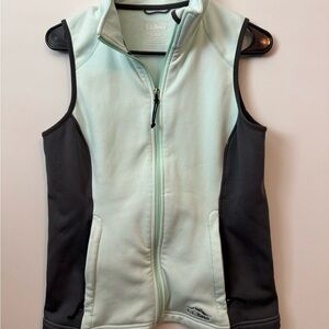 L.L.‎ Bean Mint and Charcoal Vest